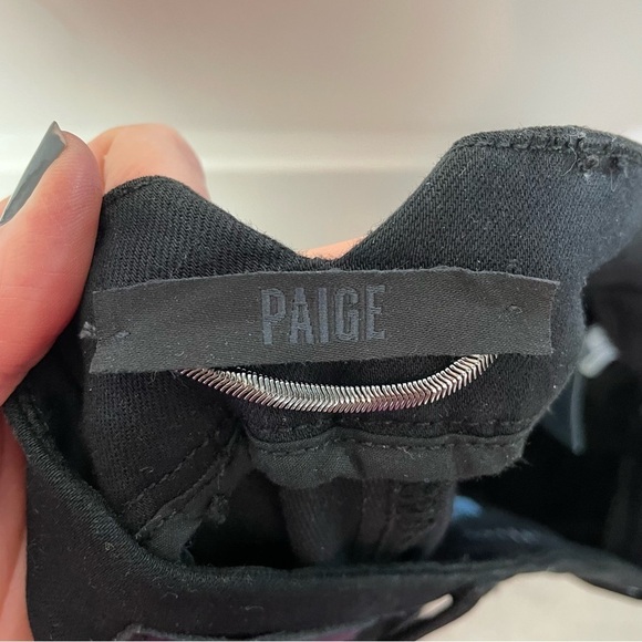 PAIGE Revolve Hoxton Skinny Jeans in Boss Black NWT - Picture 13 of 13